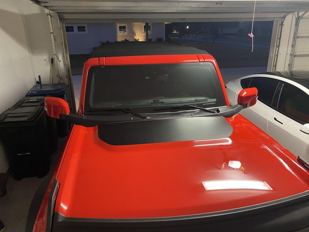 Hood Overlay - 2021+ Bronco - 21BRONCOHOOD-MB-21BRONCOHOOD-MBX2-21BRONCOHOOD-EGB-21BRONCOHOOD-EGBX2-21BRONCOHOOD-WH-  DRIVEN - 4