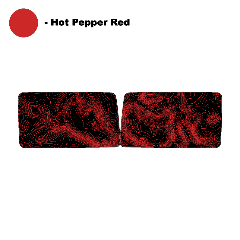 Topo Hardtop Side Window Overlays - 2021+ Bronco 4 Door - 21BRONCO4DRHDTP-TPAMB-21BRONCO4DRHDTPP-TPAMB-21BRONCO4DRHDTP-TPA51L-21BRONCO4DRHDTPP-TPA51L-21BRONCO4DRHDTP-TPAZL-  DRIVEN - 27