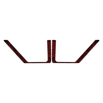 Topo Rear Door Net Trim Overlay Kit (Printed Series) - 2021+ Bronco - 21BRNFTNET-TPAMBL-21BRNFTNET-TPA51L-21BRNFTNET-TPAZL-21BRNFTNET-TPCGL-21BRNFTNET-TPCBNL-  DRIVEN - 19