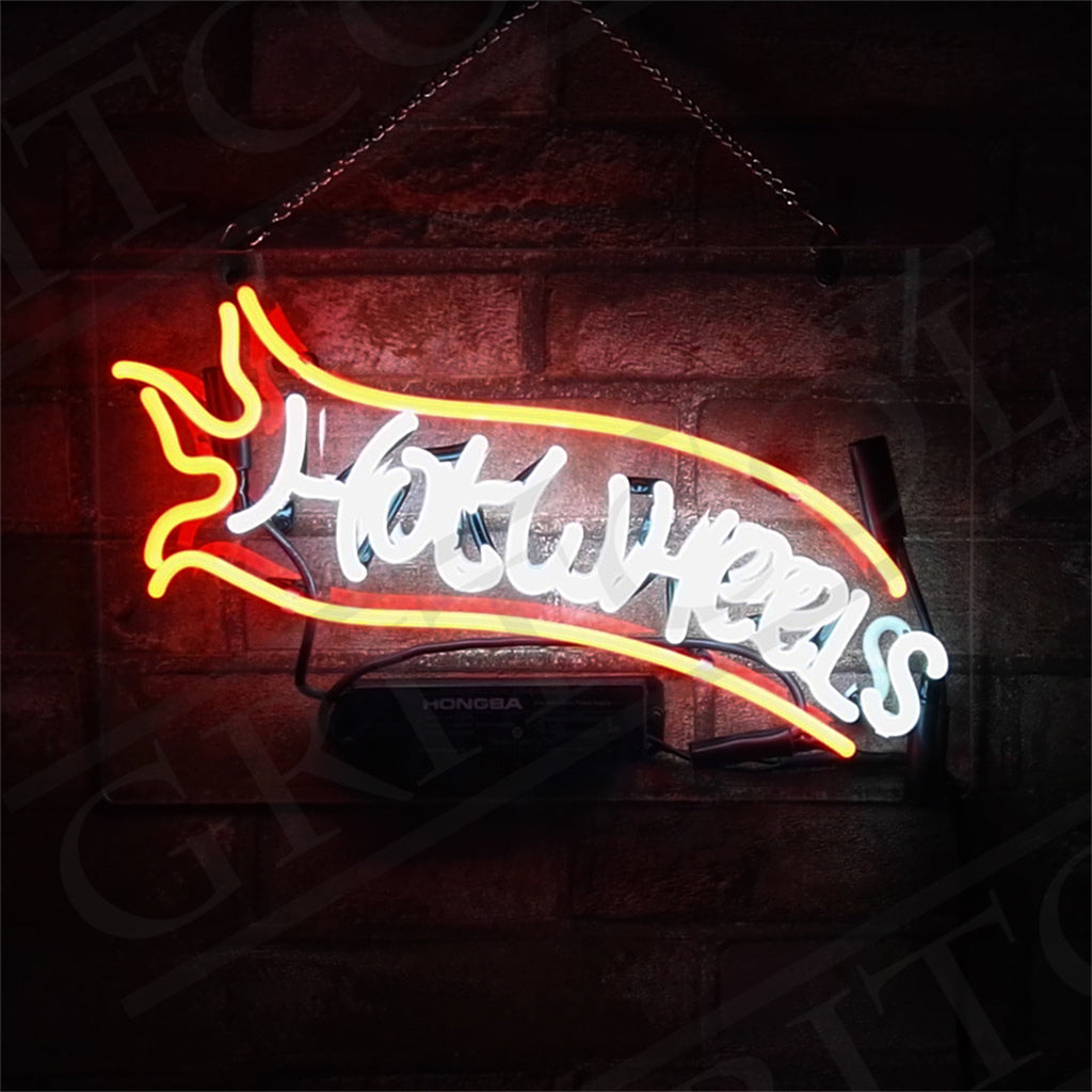 Hot Wheels Neon Sign - TN083-  DRIVEN - 2