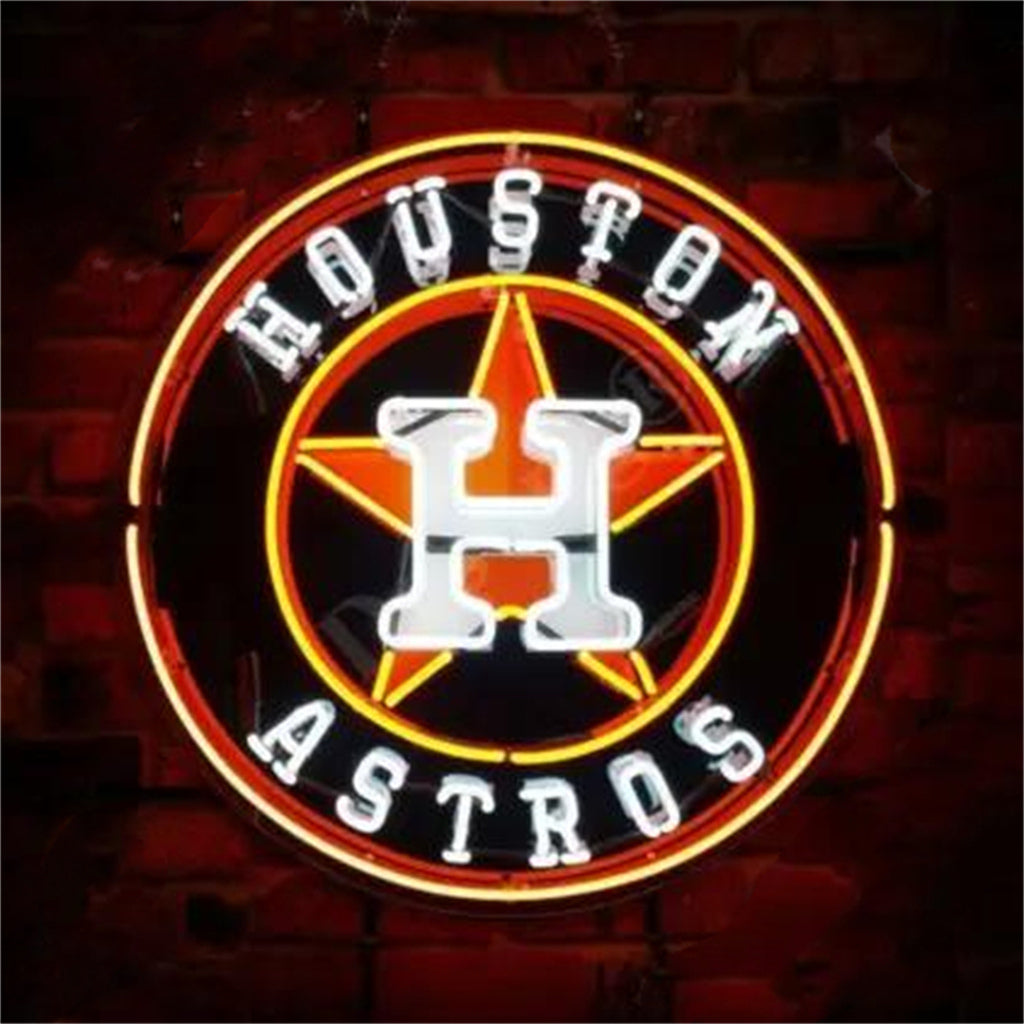 Houston Astros Neon Signs - CN030-  DRIVEN - 1