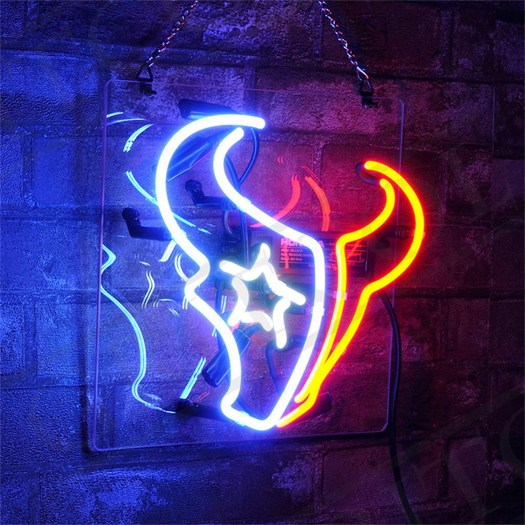 Houston Texans Neon Signs Light - TNXC007L-  DRIVEN - 3