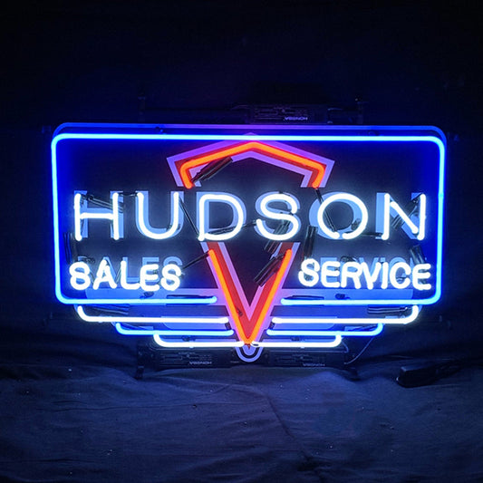 Hudson Sales Service Neon Signs Light - ME483-  DRIVEN - 1