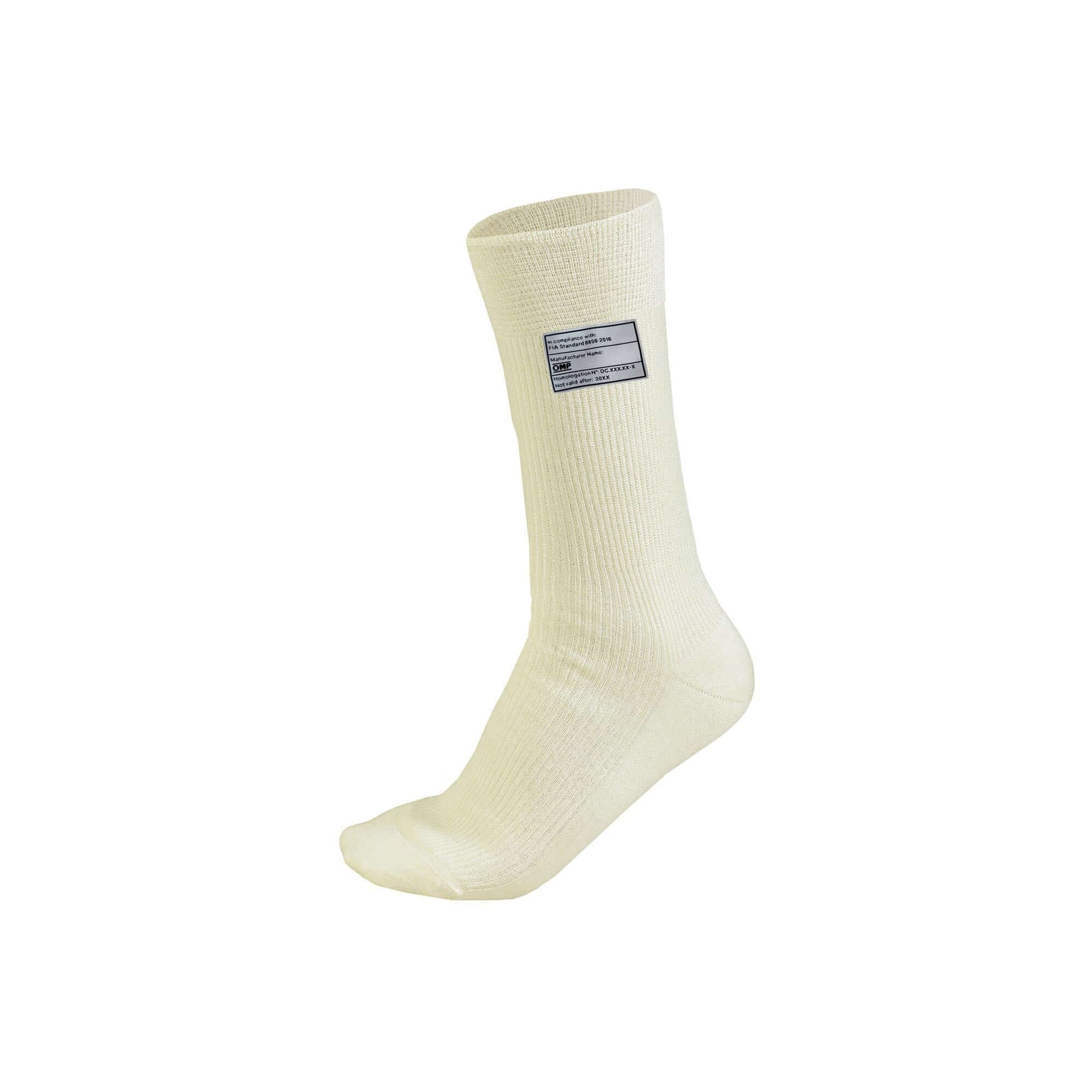 OMP | FIRST | Auto Racing Fireproof Socks | FIA 8856-2018 - | DRIVEN | - IE0-0762-A01-028-S-IE0-0762-A01-028-M-IE0-0762-A01-028-L-IE0-0762-A01-071-S-IE0-0762-A01-071-M-IE0-0762-A01-071-L