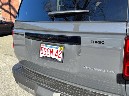 TURBO Acrylic Laser Series Tailgate Badge - 2024+ Land Cruiser / Tacoma / 2025+ 4Runner - 24LC250-TURBO-  DRIVEN - 5