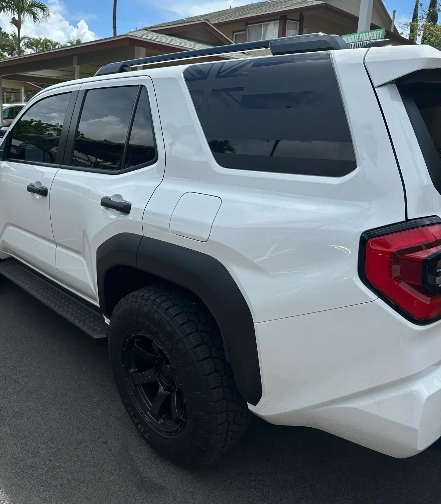 American Flag Rear Window Overlays - 2021+ Bronco 4 Door - 21BRONCOFLAGRW-MB-21BRONCOFLAGRW-GB-21BRONCOFLAGRW-GD-21BRONCOFLAGRW-RD-21BRONCOFLAGRW-WH-  DRIVEN - 11