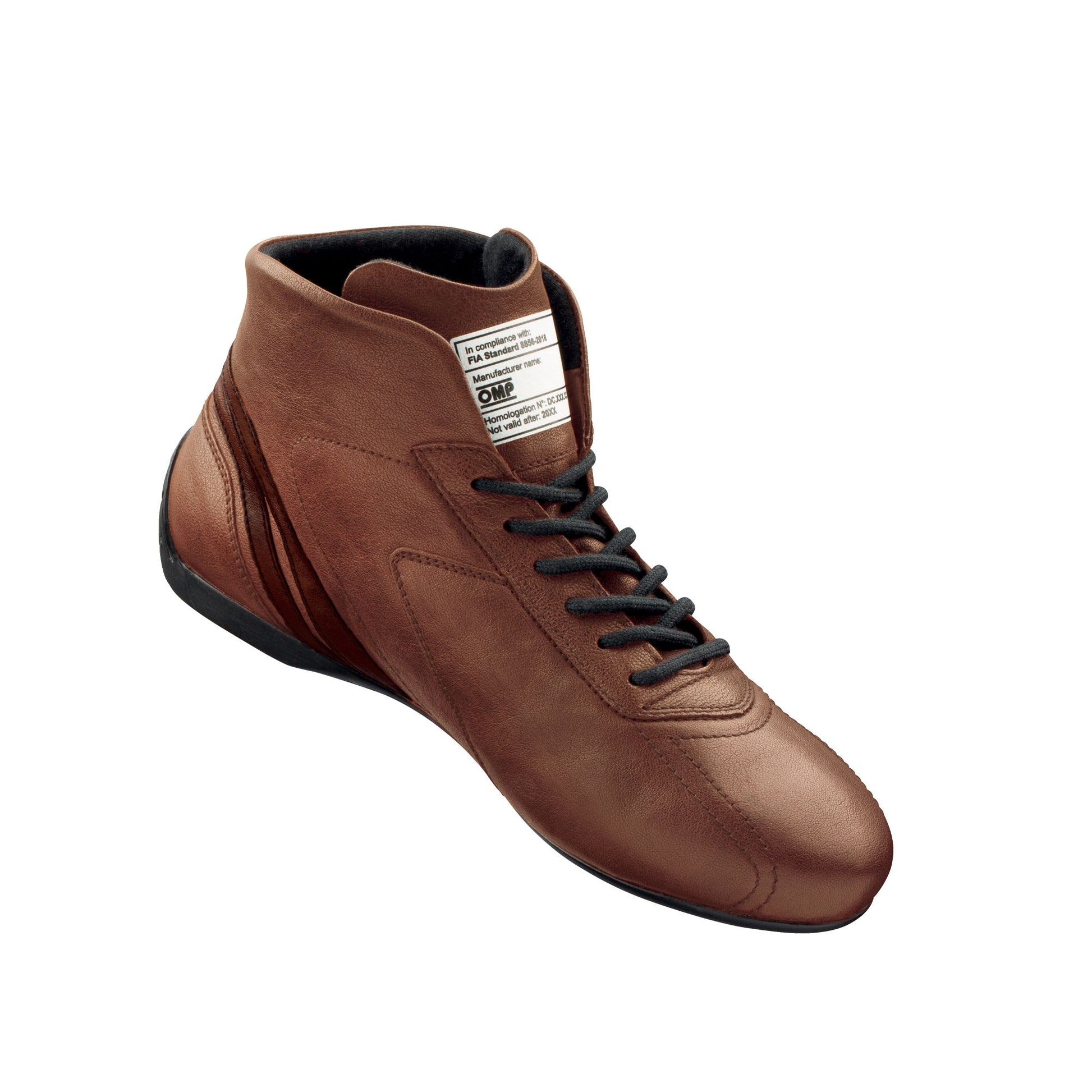 OMP | Carrera Low Boots | Retro Racing Shoes | FIA 8856-2018 - IC0-0784-B01-015-37-IC0-0784-B01-015-38-IC0-0784-B01-015-39-IC0-0784-B01-015-40-IC0-0784-B01-015-41-  DRIVEN - 5