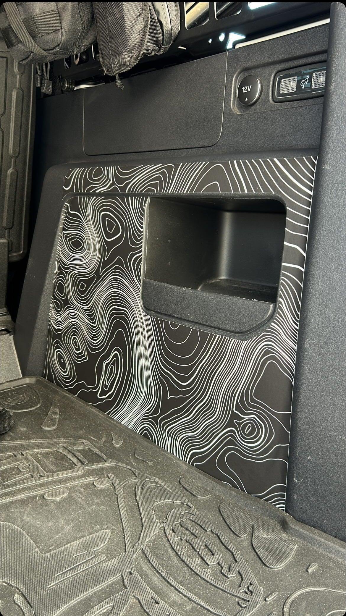 Topo Cargo Area Overlay Kit Part 1 (Printed Series) - 2021+ Bronco 4 Door - 21BRNCARGOPT1-TPAMBL-21BRNCARGOPT1-TPA51L-21BRNCARGOPT1-TPAZL-21BRNCARGOPT1-TPCGL-21BRNCARGOPT1-TPCBNL-  DRIVEN - 2