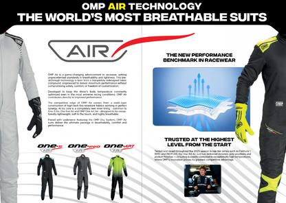 OMP | ONE-Art AIR - BeSpoke | Custom Racing Suit | PRO-Level | FIA - IA0-1857-B01-46-IA0-1857-B01-48-IA0-1857-B01-50-IA0-1857-B01-52-IA0-1857-B01-54-  DRIVEN - 3