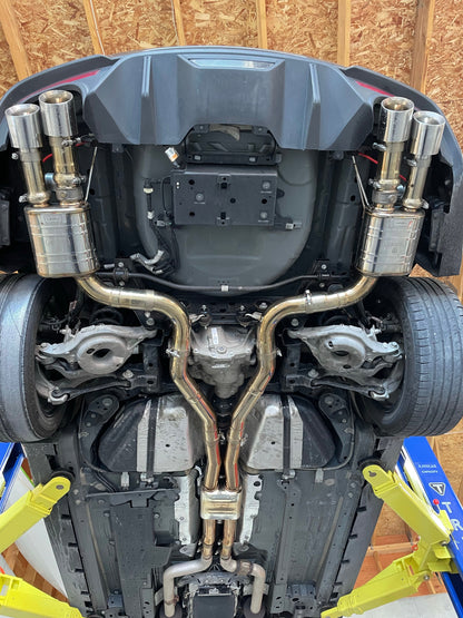 Ford Mustang GT S550 Valved Sport Exhaust System - FRD.S550.S650.VSES.BR-FRD.S550.S650.VSES.BR-FRD.S550.S650.VSES.TI-FRD.S550.S650.VSES.TI-  DRIVEN - 11