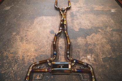 Mercedes AMG GLC 63 / S Valved Sport Exhaust system - MER.AMG.GLC63.VSES.TI-  DRIVEN - 1