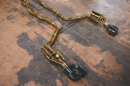 Mercedes E63 AMG W212 Valved Sport Exhaust System - MER.W212.E63.VSES.BR-MER.W212.E63.VSES.TI-MER.W212.E63.VSES.FF.BR-MER.W212.E63.VSES.FF.TI-  DRIVEN - 5