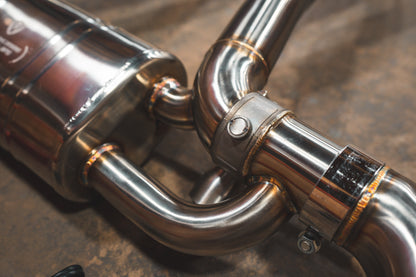 Toyota Supra A90 / A91 Valved Sport Exhaust System - TOY.A90.VSES.BR-TOY.A90.VSES.AG-TOY.A90.VSES.TI-  DRIVEN - 22