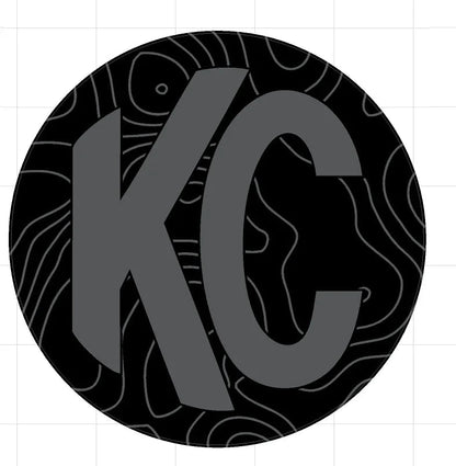 KC HiLITES Pro6 / Titan Gravity Light Cover Topo Overlays (Pair) - Universal - KCHI9.TP.WH.CG-KCHI9.TP.TUSC.CG-KCHI9.TP.WH.RACE-KCHI9.TP.WH.CODE-KCHI9.TP.RACE.CG-  DRIVEN - 24