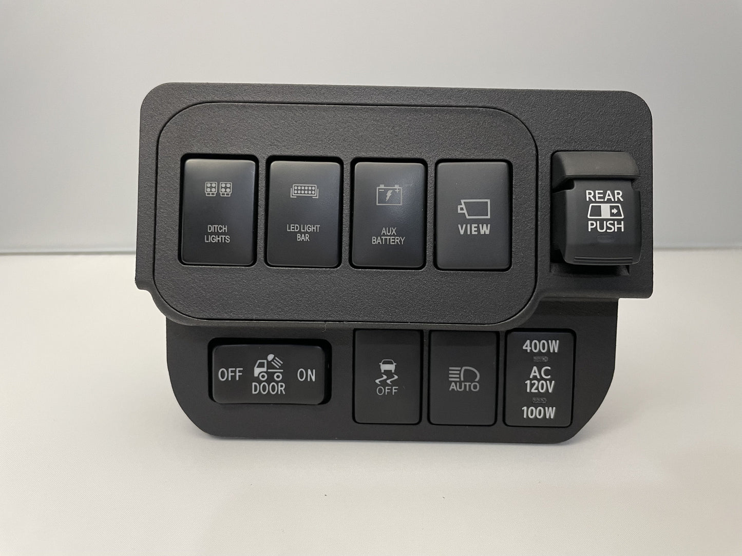 Base Switch Panel for 4 Short Switches (Tacoma Double Cab) - GO-001-  DRIVEN - 8