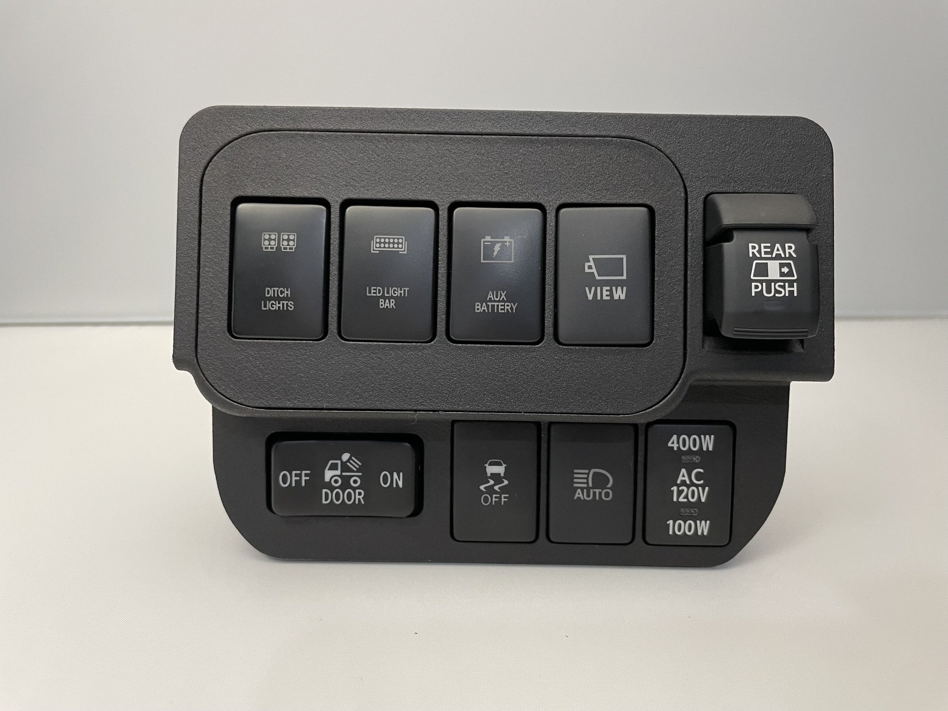Base Switch Panel for 4 Short Switches (Tacoma Double Cab) - GO-001-  DRIVEN - 8
