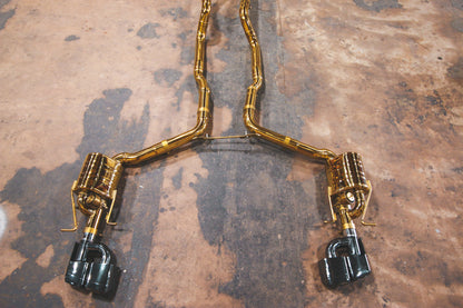 Mercedes E63 AMG W212 Valved Sport Exhaust System - MER.W212.E63.VSES.BR-MER.W212.E63.VSES.TI-MER.W212.E63.VSES.FF.BR-MER.W212.E63.VSES.FF.TI-  DRIVEN - 4