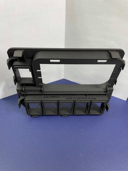 Base Panel for 6 Short Switch Locations (Tacoma Access Cab) - GO-001-C-  DRIVEN - 5