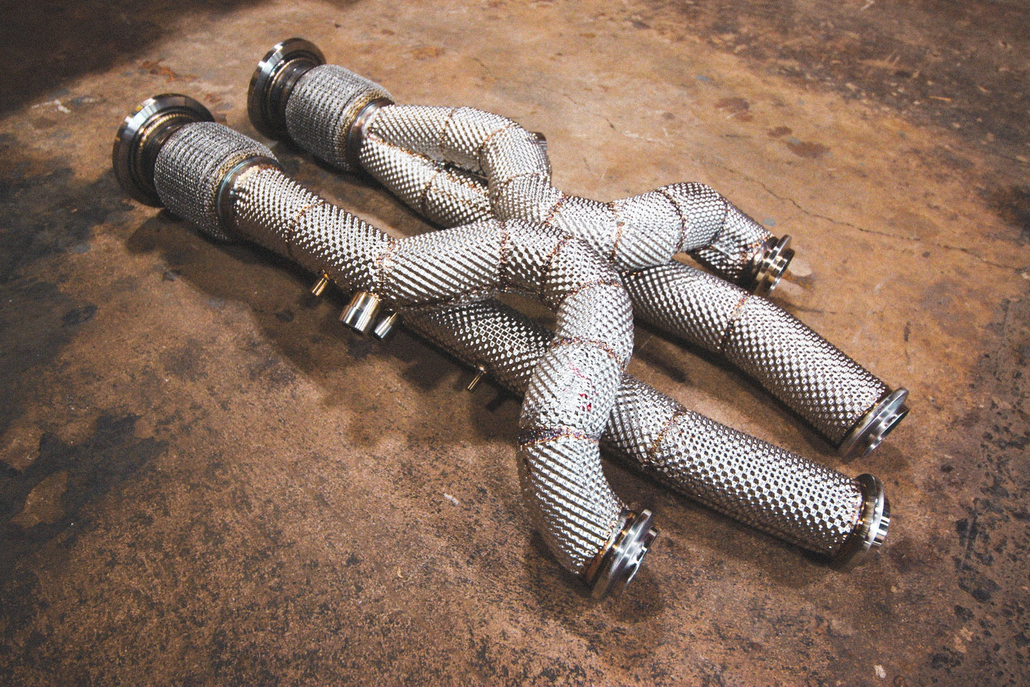 Lamborghini Aventador / S / SV / SVJ Free Flow Front Pipes - Equal Length - LAM.AVEN.FF-LAM.AVEN.SVJ.FF-  DRIVEN - 1