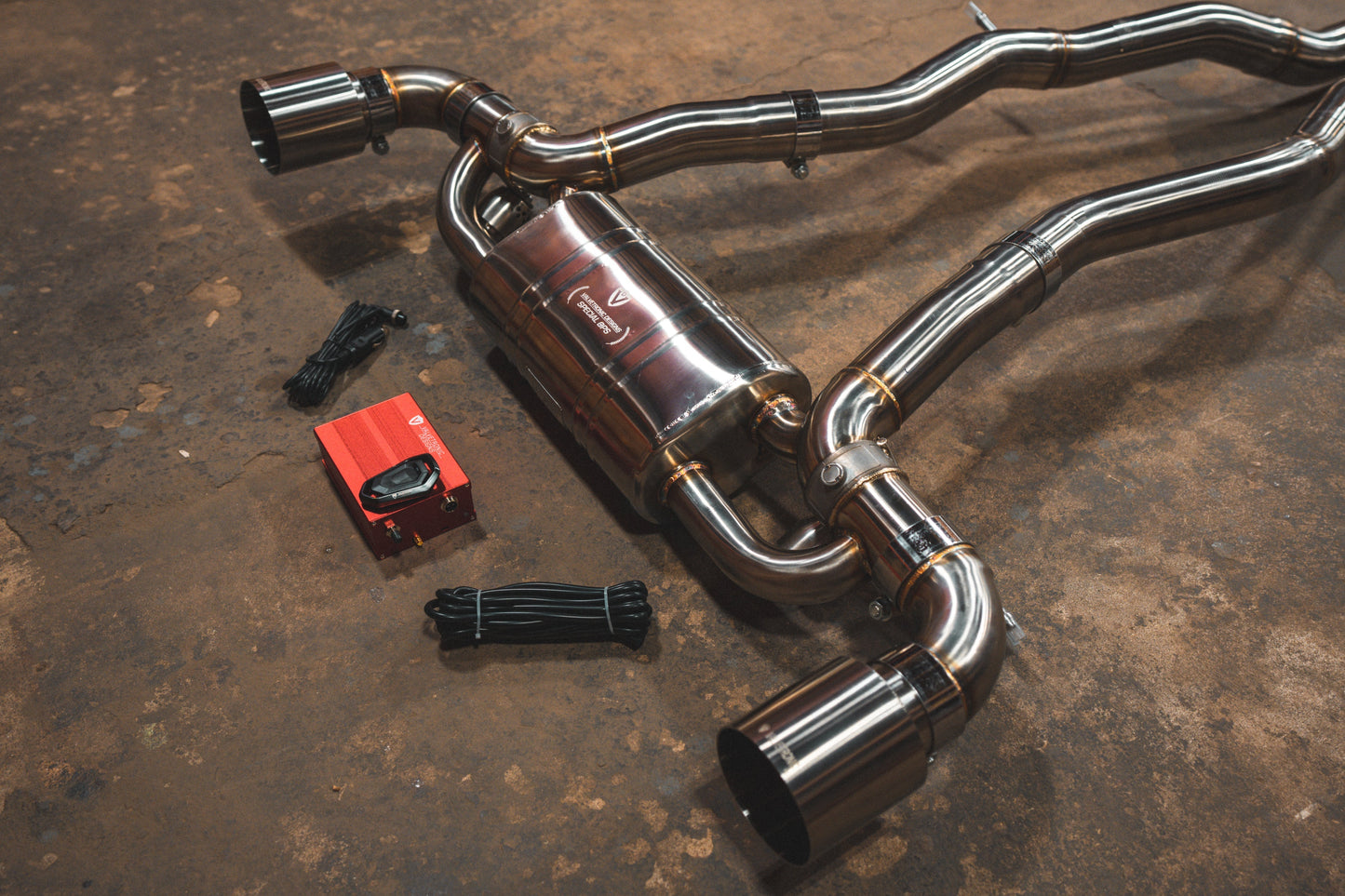 Toyota Supra A90 / A91 Valved Sport Exhaust System - TOY.A90.VSES.BR-TOY.A90.VSES.AG-TOY.A90.VSES.TI-  DRIVEN - 21