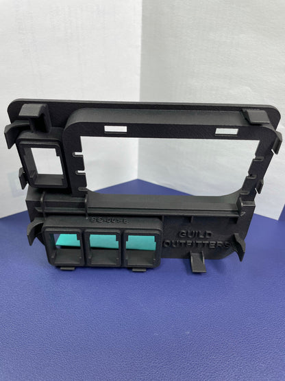 Base Panel for 4 Short Switch Locations (Tacoma Access Cab) - GO-001-B-  DRIVEN - 5