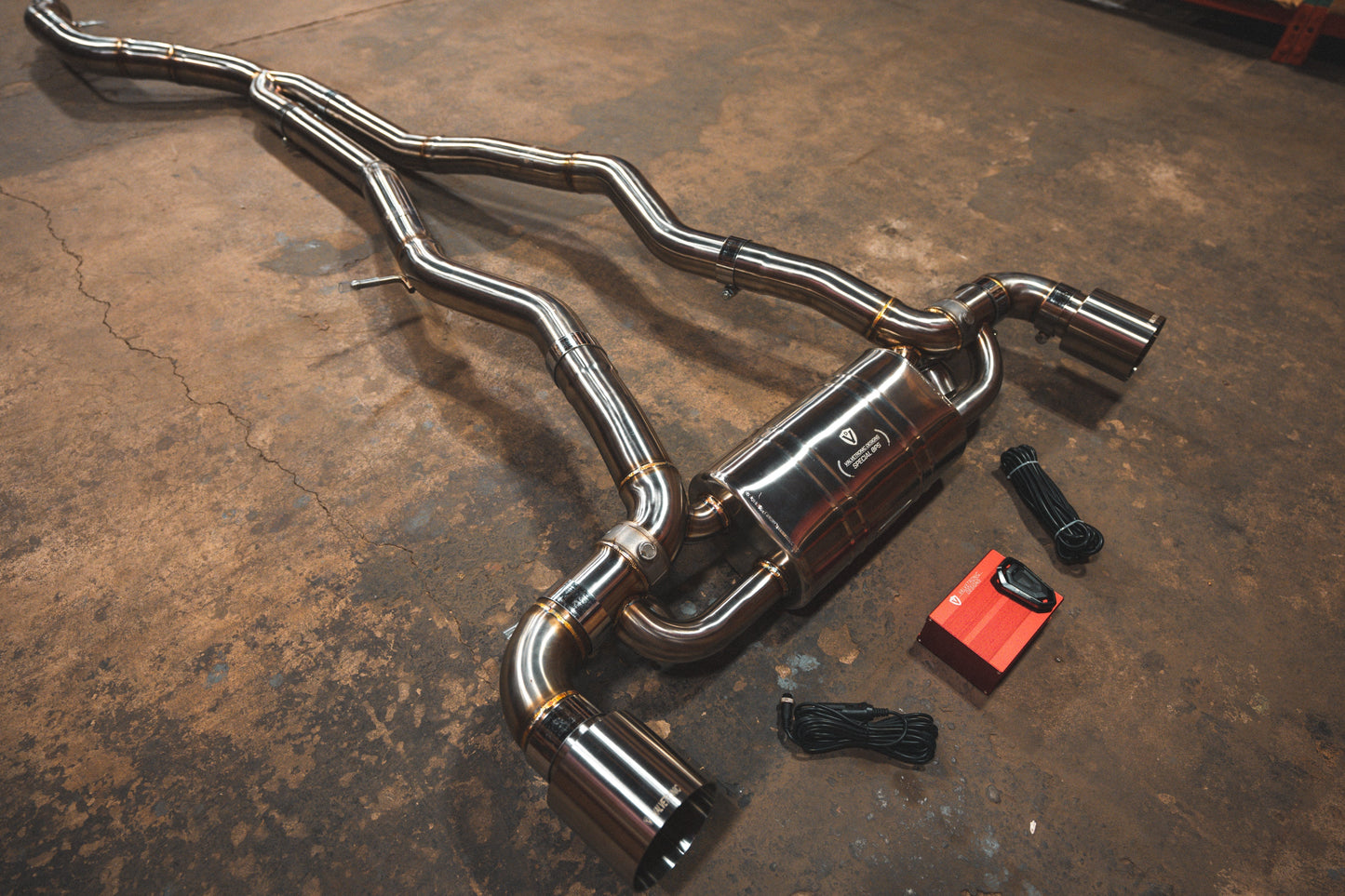Toyota Supra A90 / A91 Valved Sport Exhaust System - TOY.A90.VSES.BR-TOY.A90.VSES.AG-TOY.A90.VSES.TI-  DRIVEN - 25