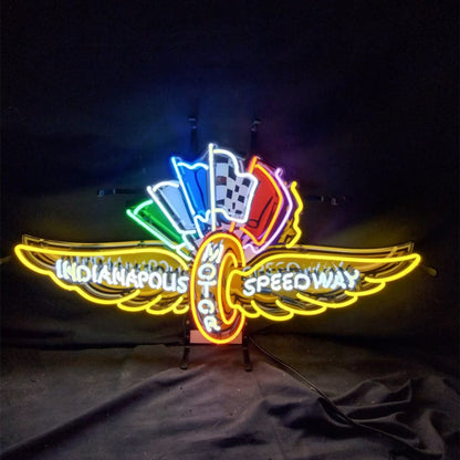Indianapous Motor Speedway Neon Sign Light - MA057-  DRIVEN - 1