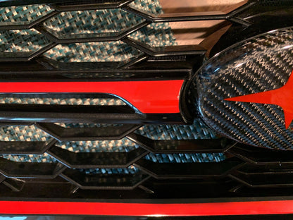 Japanese Style Grille Pinstripe - 2018-2021 WRX & STI - 18WRXGRBAR-BL-18WRXGRBAR-GL-18WRXGRBAR-GR-18WRXGRBAR-OR-18WRXGRBAR-PI-  DRIVEN - 3