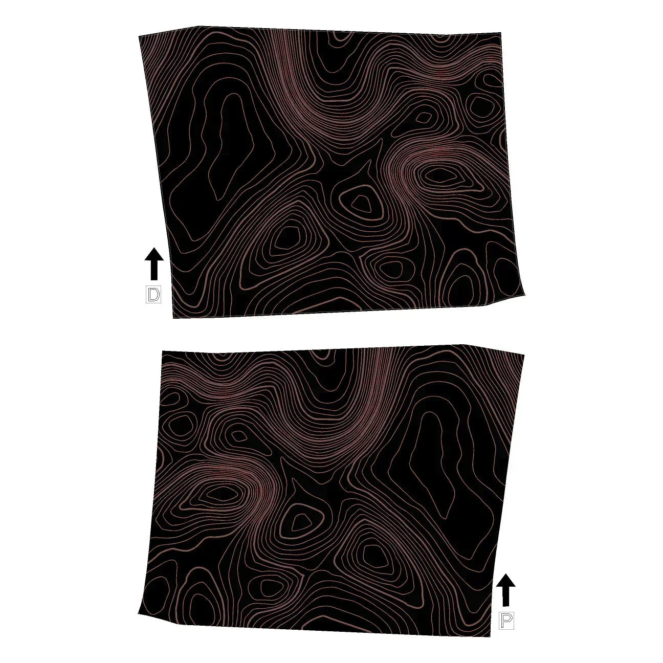 Topographic Interior Door Handle Overlays - 2024+ Land Cruiser - 24LC250-IDH-TP.WH-24LC250-IDH-TP.JA-24LC250-IDH-TP.HB-24LC250-IDH-TP.VB-24LC250-IDH-TP.AG-  DRIVEN - 12