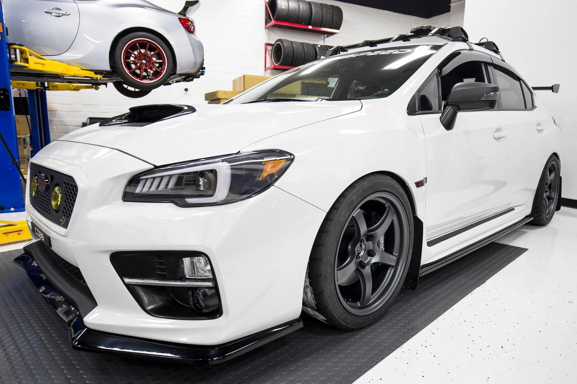 JDM S207 Style 3D Carbon Side Skirt Overlay - 2015-2021 WRX / STI - RR-3DCF-S207-SS-RR-GB-S207-SS-RR-MB-S207-SS-RR-WH-S207-SS-  DRIVEN - 4