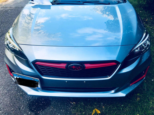 JDM Style 3D Carbon Fiber Headlight Accents - 2018+ Crosstrek / 2017+ Impreza - SF17IMP3DHL-3DB-SF17IMP3DHL-MB-  DRIVEN - 2