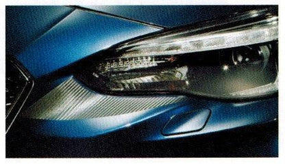 JDM Style 3D Carbon Fiber Headlight Accents - 2018+ Crosstrek / 2017+ Impreza - SF17IMP3DHL-3DB-SF17IMP3DHL-MB-  DRIVEN - 4