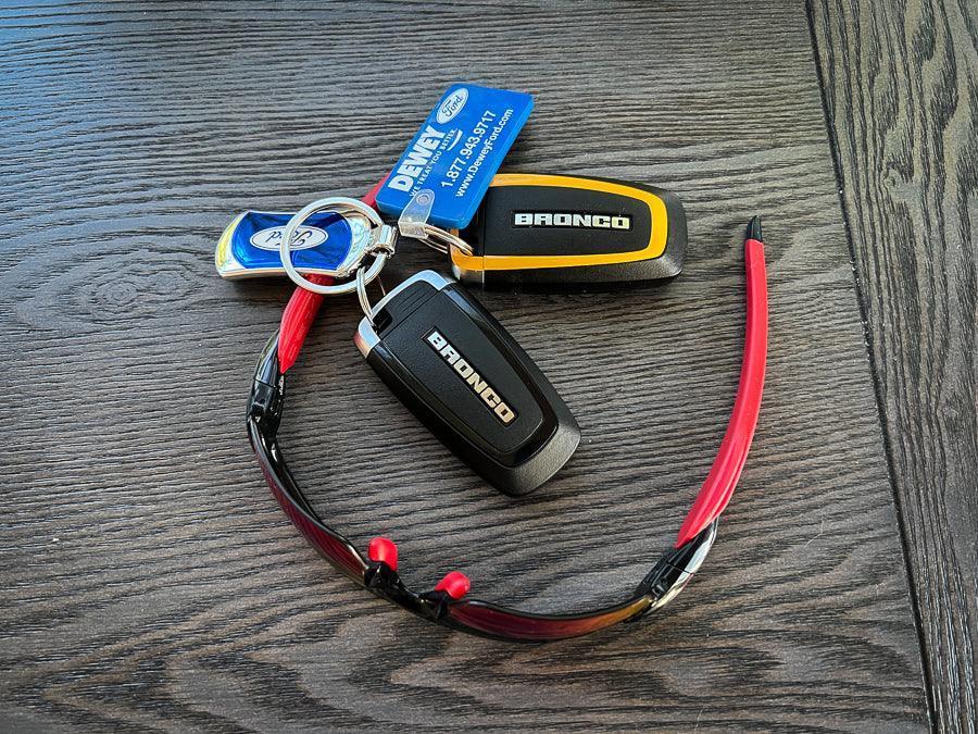 Key Outline Part 1 - 2021+ Bronco / Bronco Sport / 2024+ Ranger - 21BRONCOLKEY1-BO-21BRONCOLKEY1-BG-21BRONCOLKEY1-OR-21BRONCOLKEY1-RD-21BRONCOLKEY1-BL-  DRIVEN - 3