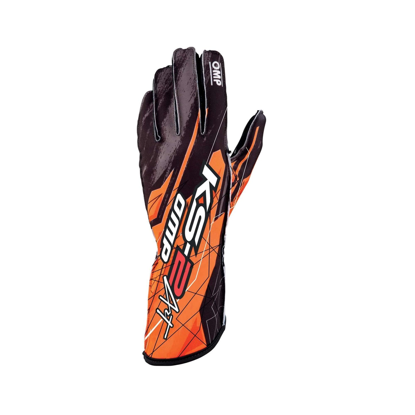 OMP Racing - OMP KS-2 Art - Kart Racing Gloves - Orange