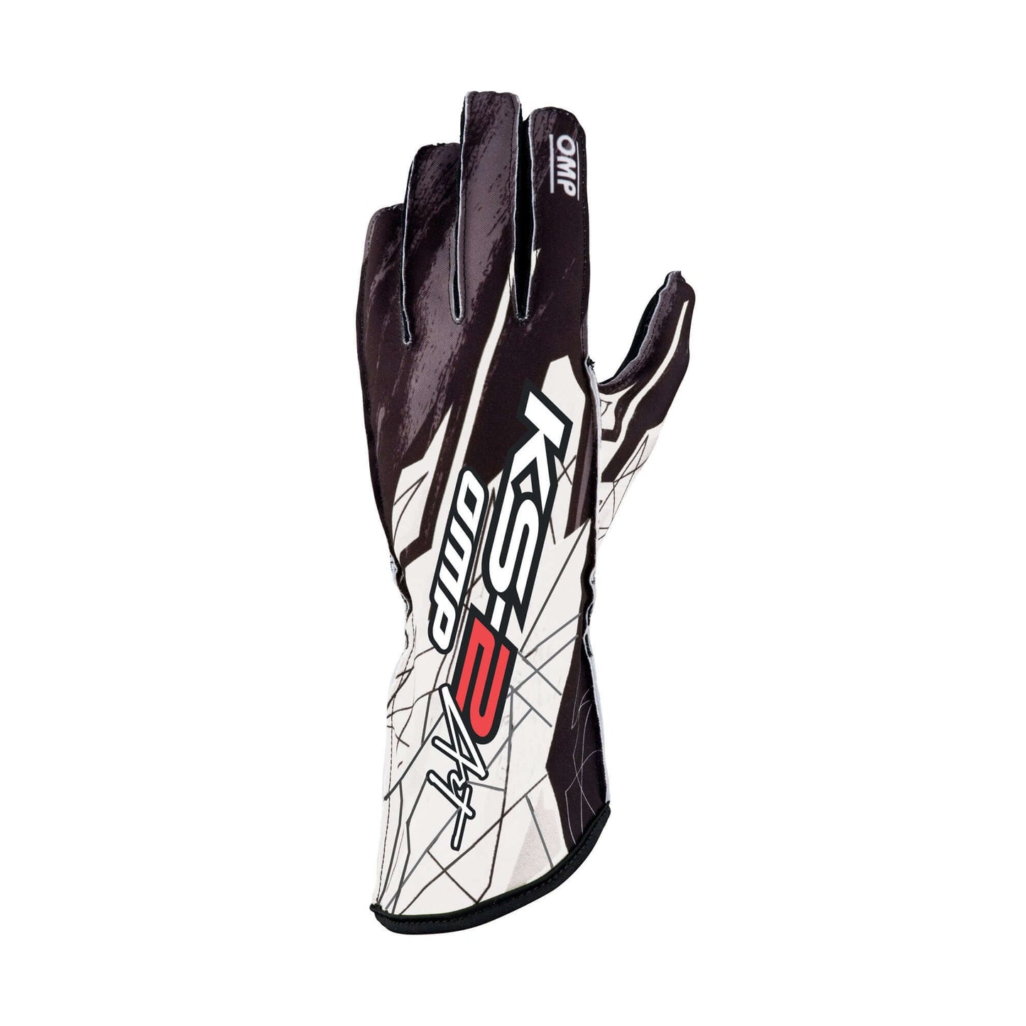 OMP Racing - OMP KS-2 Art - Kart Racing Gloves - White