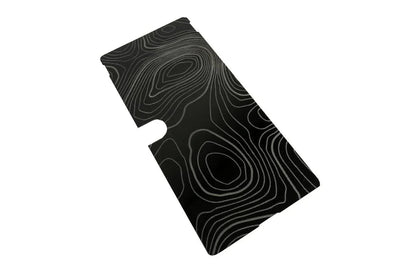 Laser Series Acrylic Fuse Box Cover Overlay - 2021+ Bronco / 2024+ Ranger - 21BRONCOLZRFUSECVR-DAF-21BRONCOLZRFUSECVR-TOPO-  DRIVEN - 4