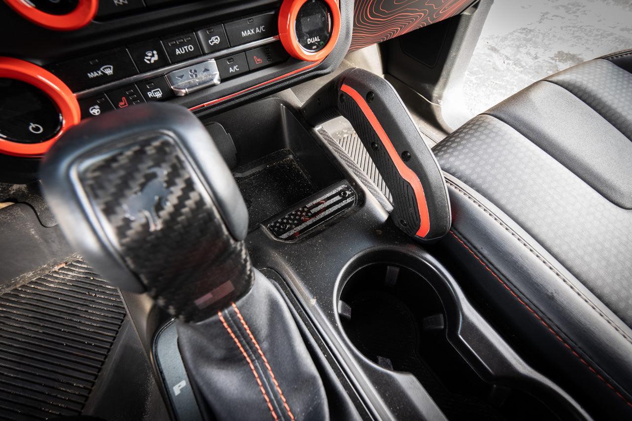 Laser Series Acrylic Shifter Trim Insert - 2021+ Bronco - sfb21BRNLZRSHIFT-DAF-sfb21BRNLZRSHIFT-BP-  DRIVEN - 5