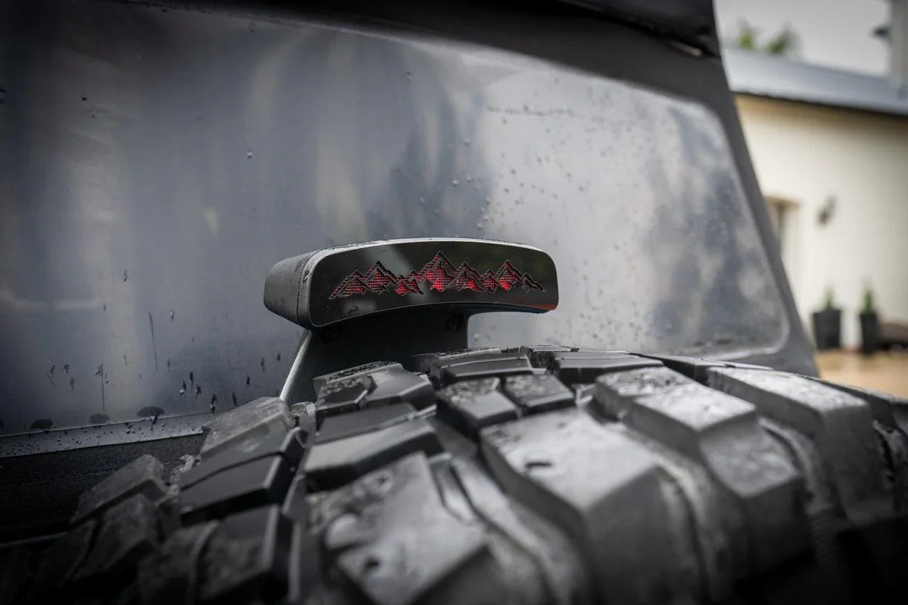 Laser Series Acrylic Third Brake Light Overlay - 2021+ Bronco - 21BRNLASERBRAKE-MR-21BRNLASERBRAKE-SIWV1-21BRNLASERBRAKE-SIWV2-  DRIVEN - 2