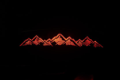 Laser Series Acrylic Third Brake Light Overlay - 2021+ Bronco - 21BRNLASERBRAKE-MR-21BRNLASERBRAKE-SIWV1-21BRNLASERBRAKE-SIWV2-  DRIVEN - 5