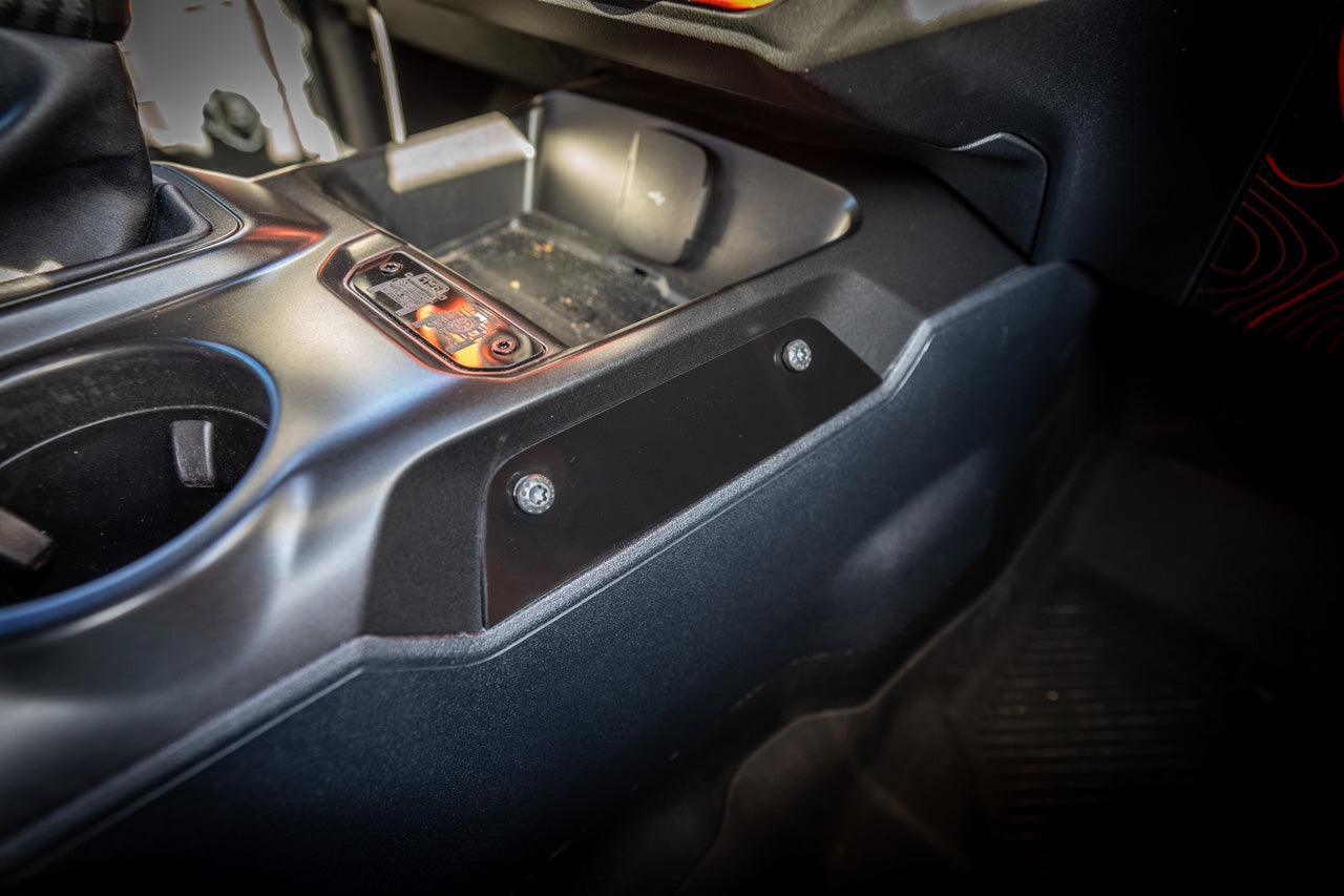 Laser Series Center Grab Handle Delete - 2021+ Bronco - 21BRNGHDACRYLIC-PL-21BRNGHDACRYLIC-BITW-21BRNGHDACRYLIC-DAF-  DRIVEN - 3