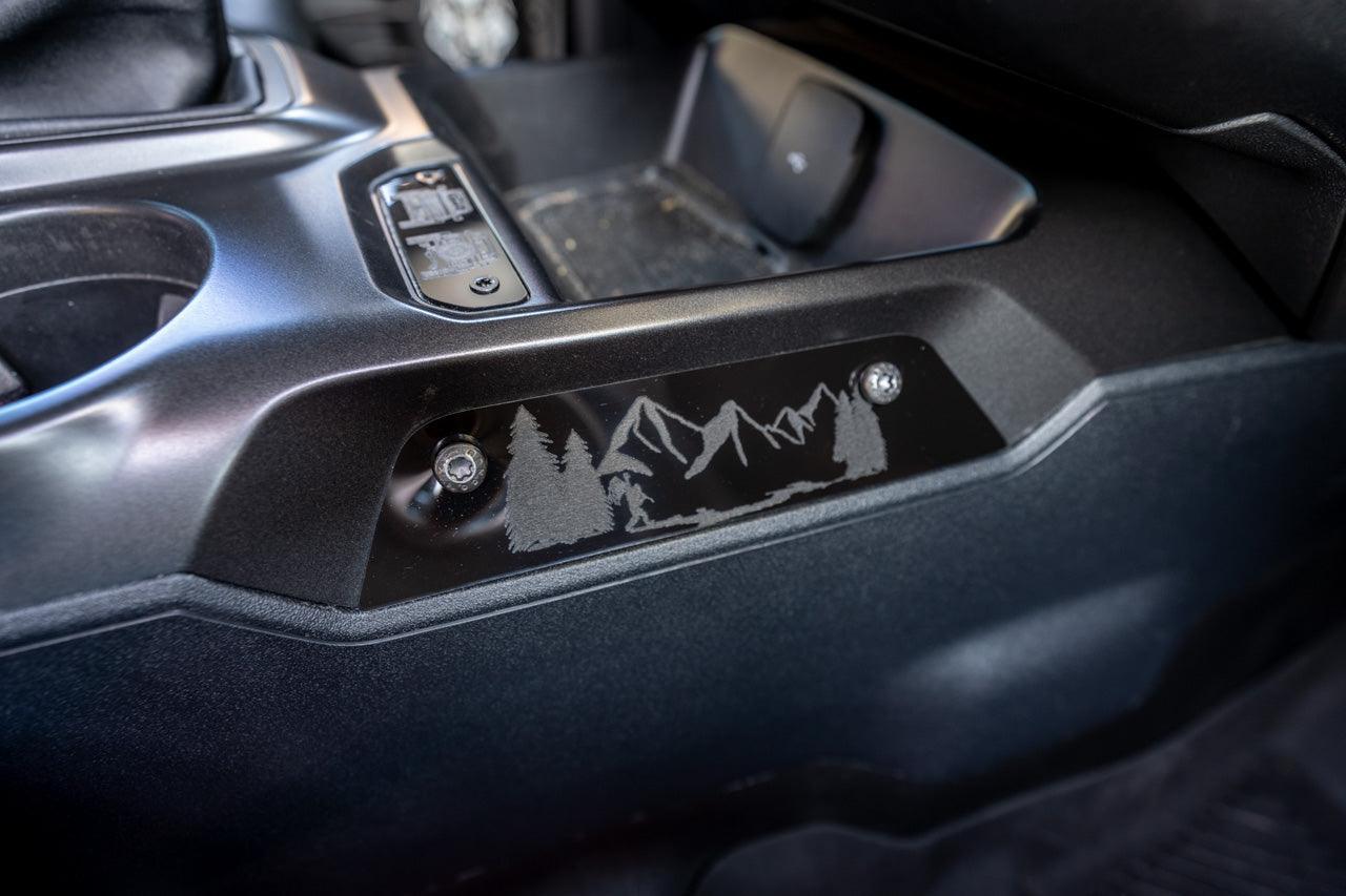 Laser Series Center Grab Handle Delete - 2021+ Bronco - 21BRNGHDACRYLIC-PL-21BRNGHDACRYLIC-BITW-21BRNGHDACRYLIC-DAF-  DRIVEN - 4