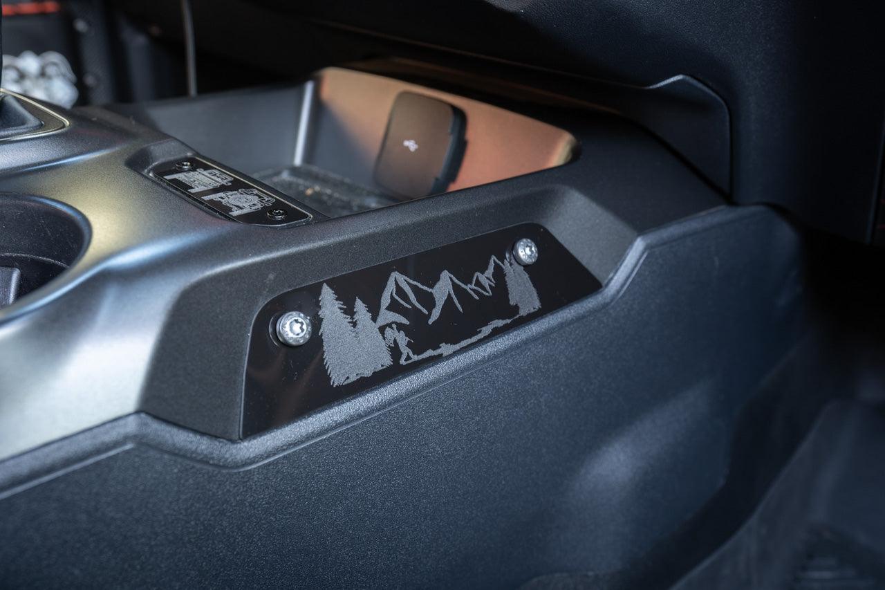 Laser Series Center Grab Handle Delete - 2021+ Bronco - 21BRNGHDACRYLIC-PL-21BRNGHDACRYLIC-BITW-21BRNGHDACRYLIC-DAF-  DRIVEN - 6