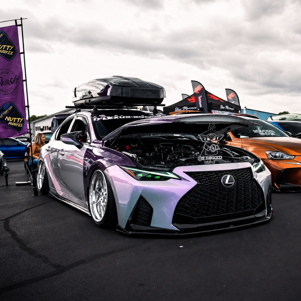 Lexus IS Multicolor Flow Series DRL Boards (2021-2024) - E24 | A21 | P2   - BX12-  DRIVEN - 2