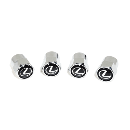 Chrome Valve Stem Tire Caps, Style: Lexus - ZSD-577581-  DRIVEN - 1
