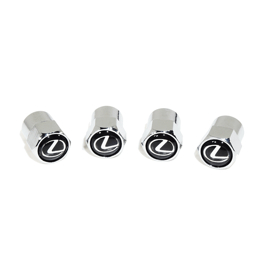 Chrome Valve Stem Tire Caps, Style: Lexus - ZSD-577581-  DRIVEN - 1