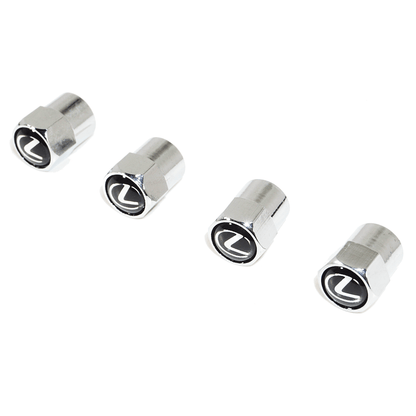 Chrome Valve Stem Tire Caps, Style: Lexus - ZSD-577581-  DRIVEN - 3