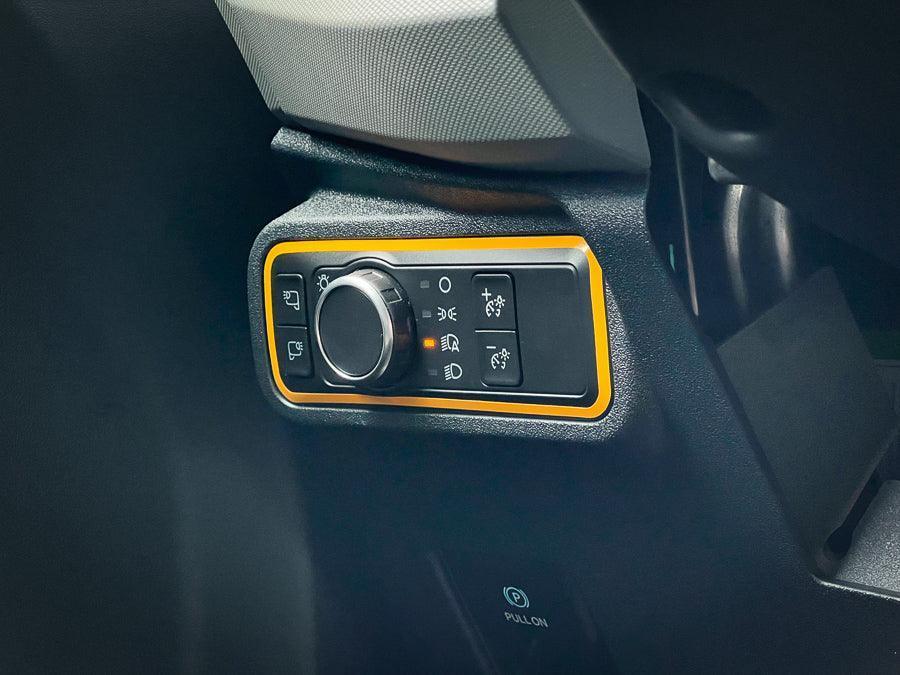 Light Switch Outline - 2021+ Bronco / Bronco Sport / 2022+ Maverick - 21BRONCOLSOL-BO-21BRONCOLSOL-BG-21BRONCOLSOL-OR-21BRONCOLSOL-RD-21BRONCOLSOL-BL-  DRIVEN - 1