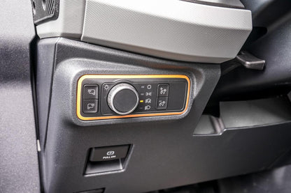 Light Switch Outline (Printed Series Vinyl) - 2021-2025 Bronco / Bronco Sport / 2022 Maverick - 21BRNCLSOLPT-BO-21BRNCLSOLPT-GHBM-21BRNCLSOLPT-AB-21BRNCLSOLPT-A51-21BRNCLSOLPT-CG-  DRIVEN - 1