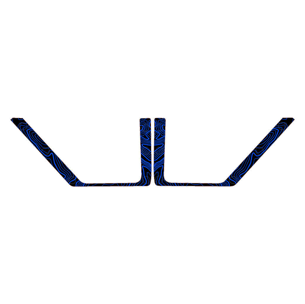 Topo Front Door Net Trim Overlay Kit (Printed Series) - 2021+ Bronco - 21BRNFTNET-TPAMBL-21BRNFTNET-TPA51L-21BRNFTNET-TPAZL-21BRNFTNET-TPCGL-21BRNFTNET-TPCBNL-  DRIVEN - 16