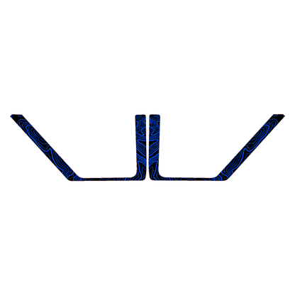 Topo Front Door Net Trim Overlay Kit (Printed Series) - 2021+ Bronco - 21BRNFTNET-TPAMBL-21BRNFTNET-TPA51L-21BRNFTNET-TPAZL-21BRNFTNET-TPCGL-21BRNFTNET-TPCBNL-  DRIVEN - 16